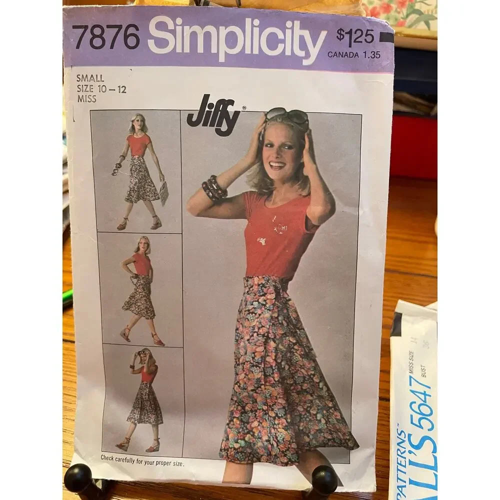 Vintage Sewing Pattern Lot Simplicity McCall’s Vogue Butterick 70s 80s Fashion